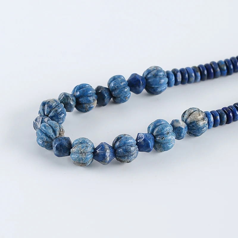 Natural Lapis Lazuli Quality Carved Loose Beads Jewellery Making 8x3mm/17x13mm DIY Bracelet Necklace Beading Accessories