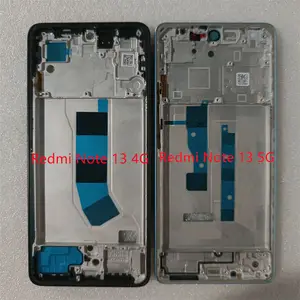 Bilashmart Xiaomi Redmi Note 13 4G 5G Middle Frame Housing Bezel LCD Supporting Front Frame Repair Parts