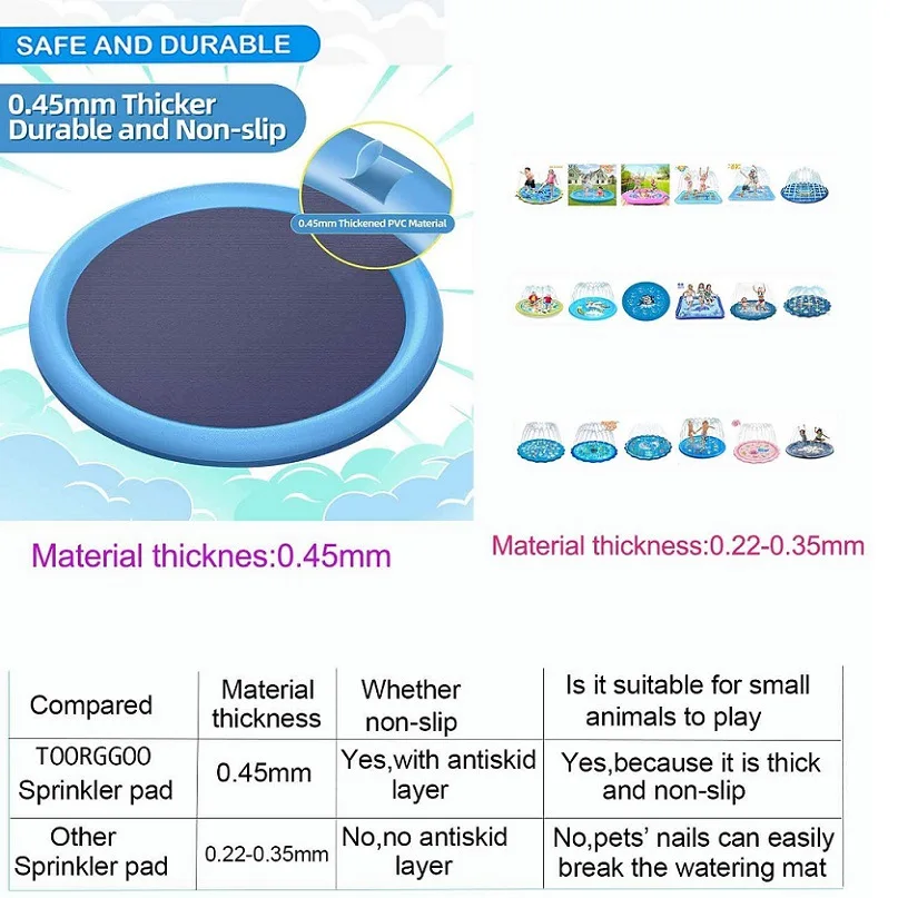 Fuente de agua para piscina, juego de diversión con agua, salón inflado de PVC, flotantes, baño de verano para niños, piscinas, playa, juguetes de jardín