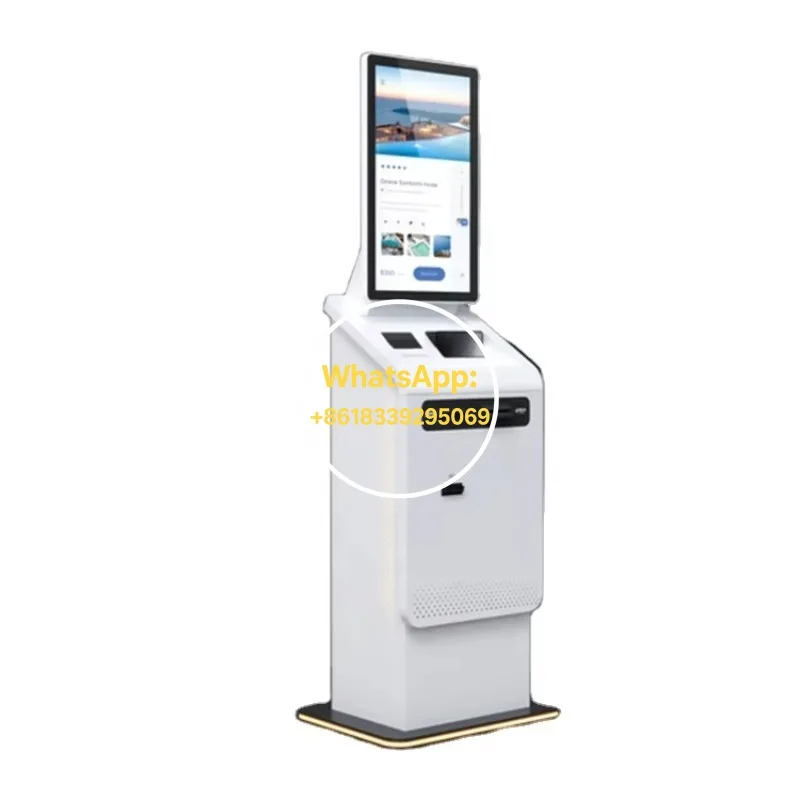 

Машина для обмена валюты самообслуживания со считывателем кредитных карт Касса с сенсорным экраном Готовый киоск для оплаты SDK