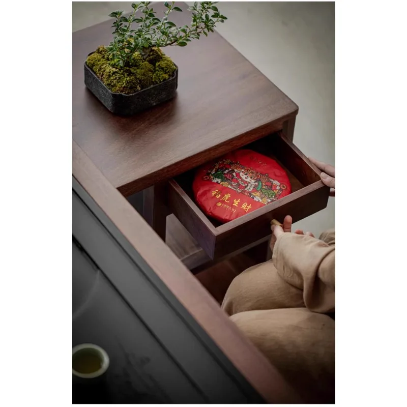 Mesa de centro combinada cadeira giratória