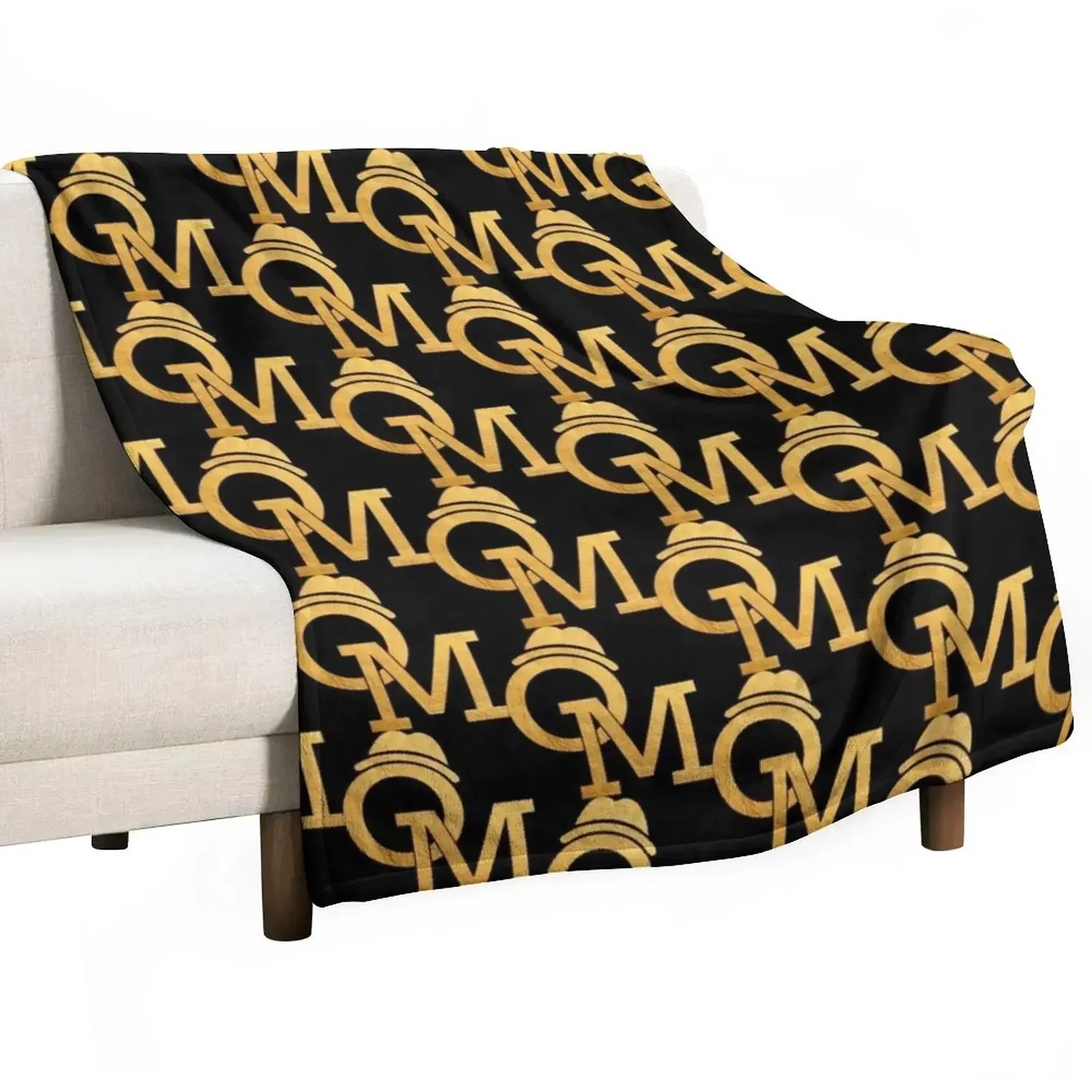 Olly Murs Goldem Logo Throw Blanket Bed covers Luxury Designer Soft Hair bed plaid Luxury Thicken Blankets