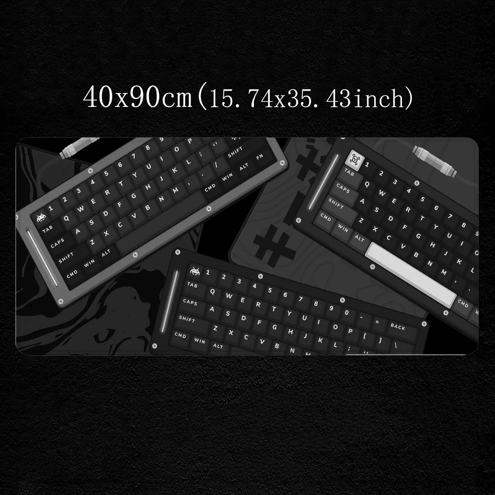 Keeb Collection Mouse Pad Gaming Accessories Mousepad Gamer Desk Mat Pc Cabinet Games Computer Desks Keyboard Mats Office Anime