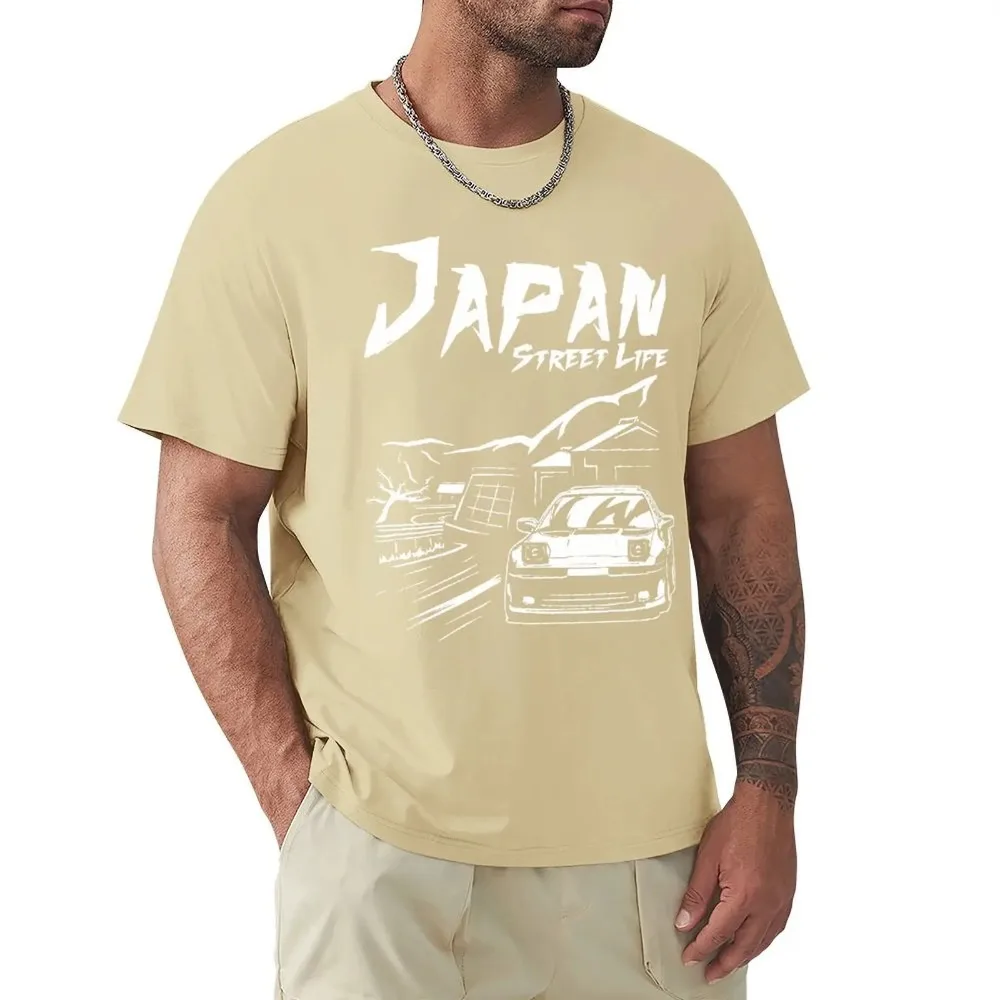 Leisure MK3 JZA70 Jdm T-Shirt Men O Neck Pure Polyester T Shirt Automotive Top Speed Short Sleeve Tee Shirt Party Clothing