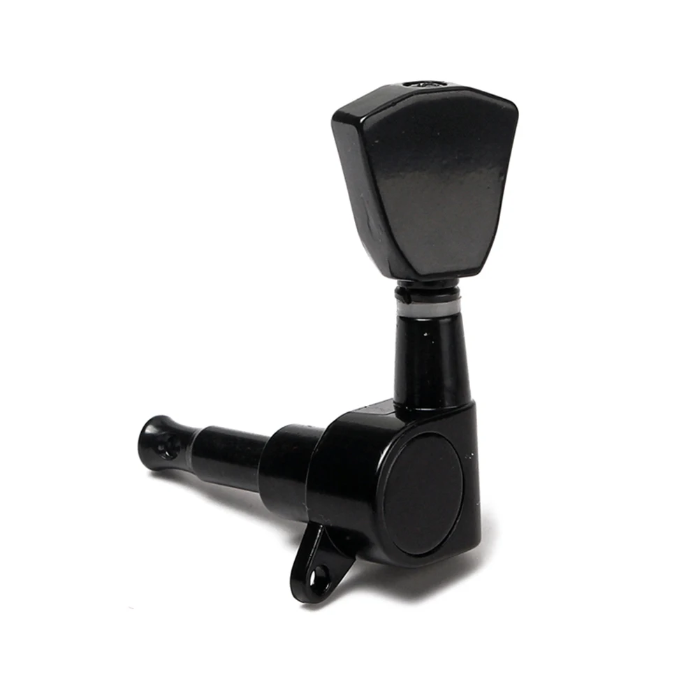 

3 L3R Black Guitar Knob Classical Tuning Machines Acoustic Pegs Replacement Parts