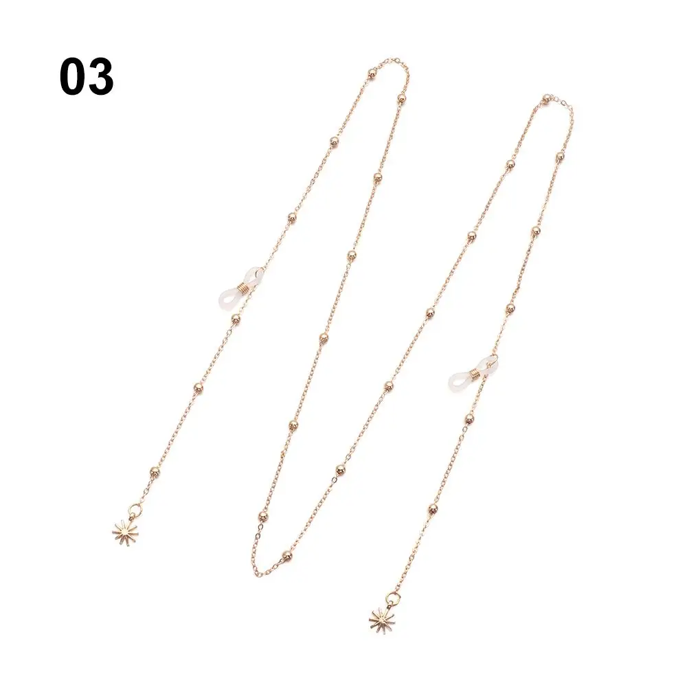 

Women Anti-lost Metal Eyeglasses Strap Sunglasses Lanyards Glasses Chains Reading Glasses Cords