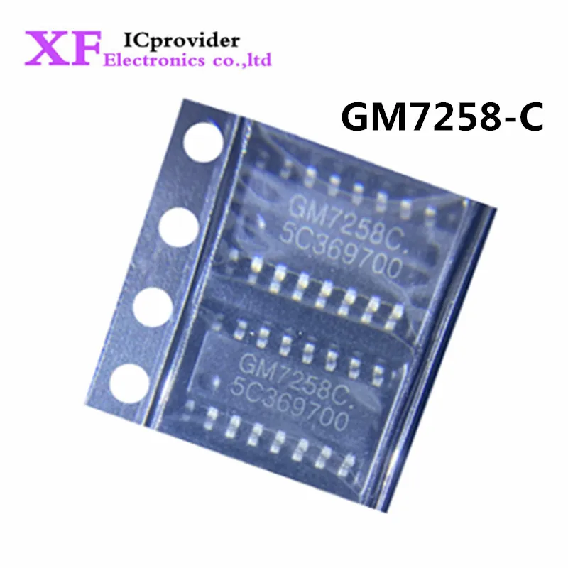 10-100PCS GM7258-C GM7258C SOP-16 LED display dedated 