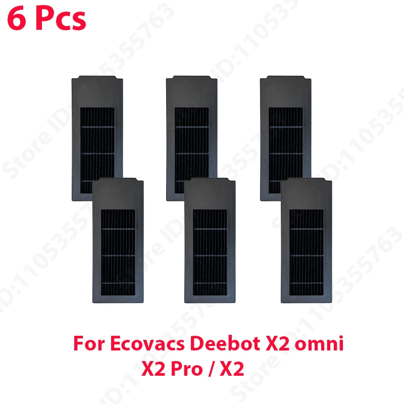 For Ecovacs Deebot X2 Omni / X2 Pro / X2 Main Side Brush Hepa Filter Mop Cloth Dust Bag Accessories image 3