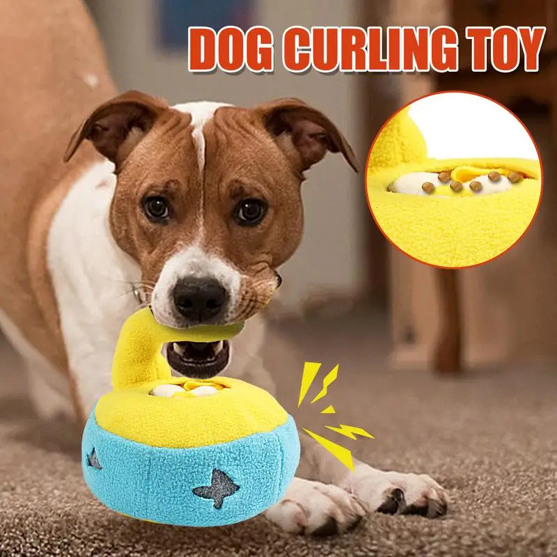 Dog Puzzle Feeder Sniff Toys Slow Feeder Puzzle For Indoor Dogs Bite-Resistant Outdoor Dog Enrichment Toys Washable Pet Treat