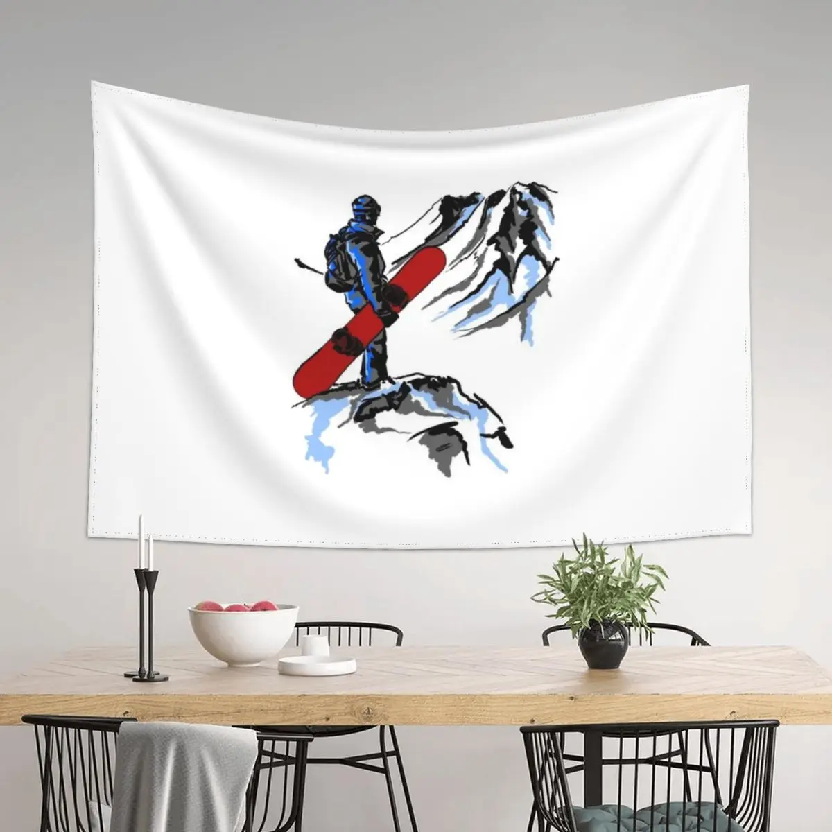 

Snowboarding Tapestry Decorations For Room Room Decoration Accessories Christmas Decoration Funny Tapestry