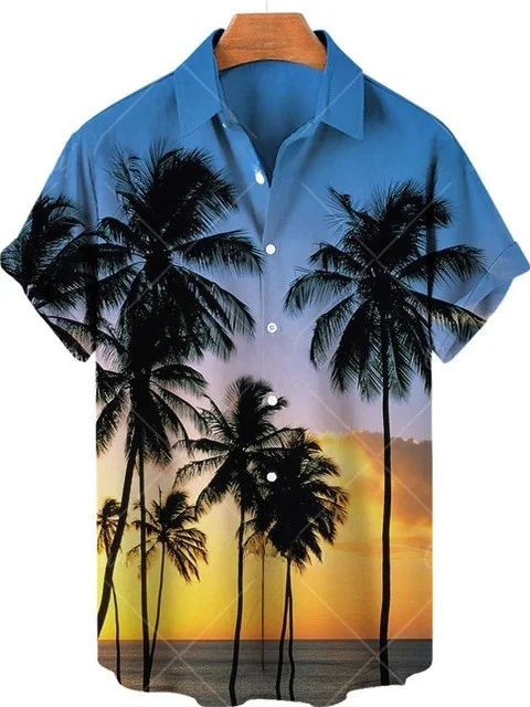 

Faion Digital Print ort Sve irt Sli Youthful lin Casual Wear for Men