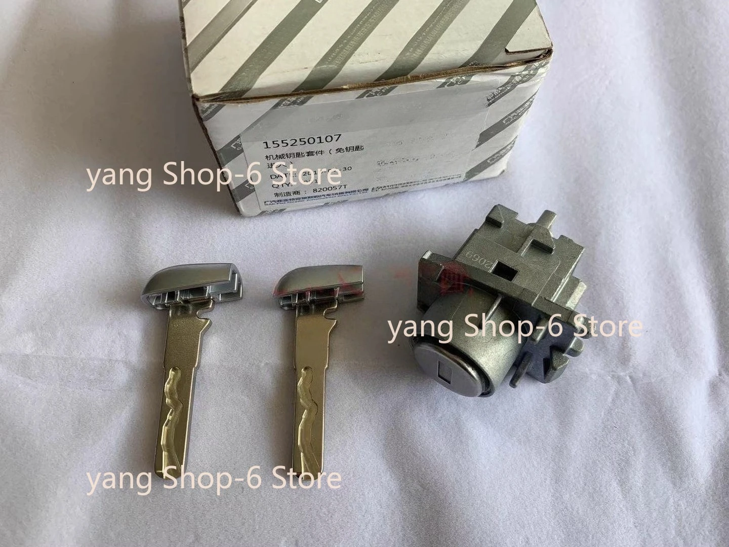 

Для Jeep Compass, цилиндр замка левой передней двери, полный цилиндр замка автомобиля с заготовкой ключа 155250107