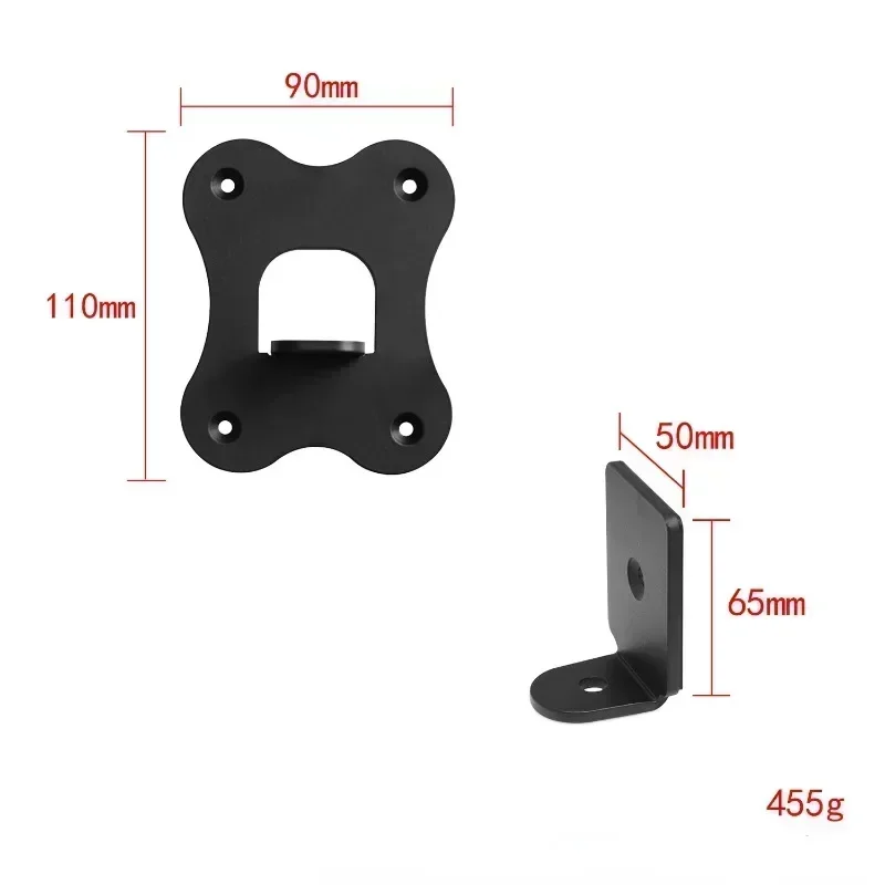 Speaker Wall Mount For Samsung SWA-9500S/XZ Speaker Brackets Swivel-Left and Right Speaker Holder Bracket Screw Mounting