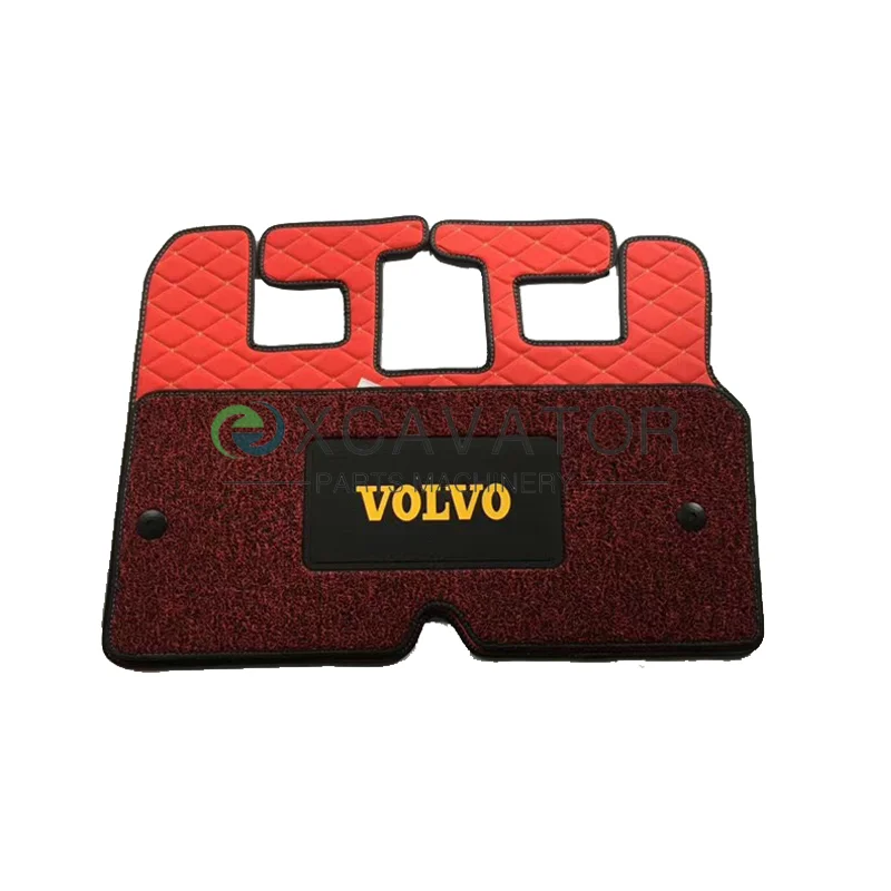 

For foot mat Volvo EC55/120D/210B/240/290B/360 cab floor adhesive carpet Excavator