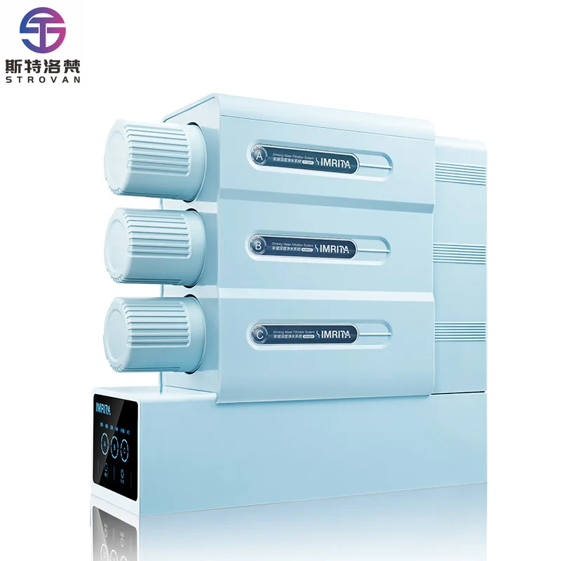 

STLF Hot Sale Under Counter Spare Parts Municipal Tap Water Reverse Osmosis Drinking Water Filter Purifier