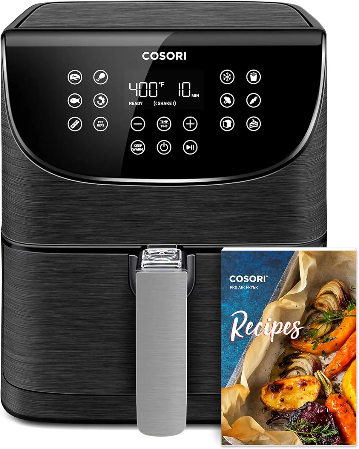 

Pro Gen 2 Air Fryer 5.8QT, Upgraded Version with Stable Performance & Sleek New Look, 13 One Touch Functions, 100 Paper