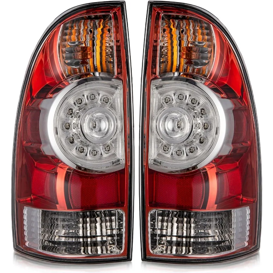 

Задний фонарь в сборе, совместимый с задними фонарями Tacoma 20055. Сменные задние стоп-сигналы. Задние фонари со встроенными лампочками.