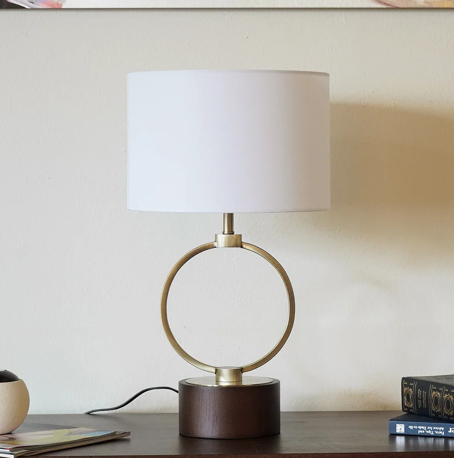 # Stainless Steel Bedroom Table Lamp Nordic Home Creative Romantic Warm Study Room Desk Bedside