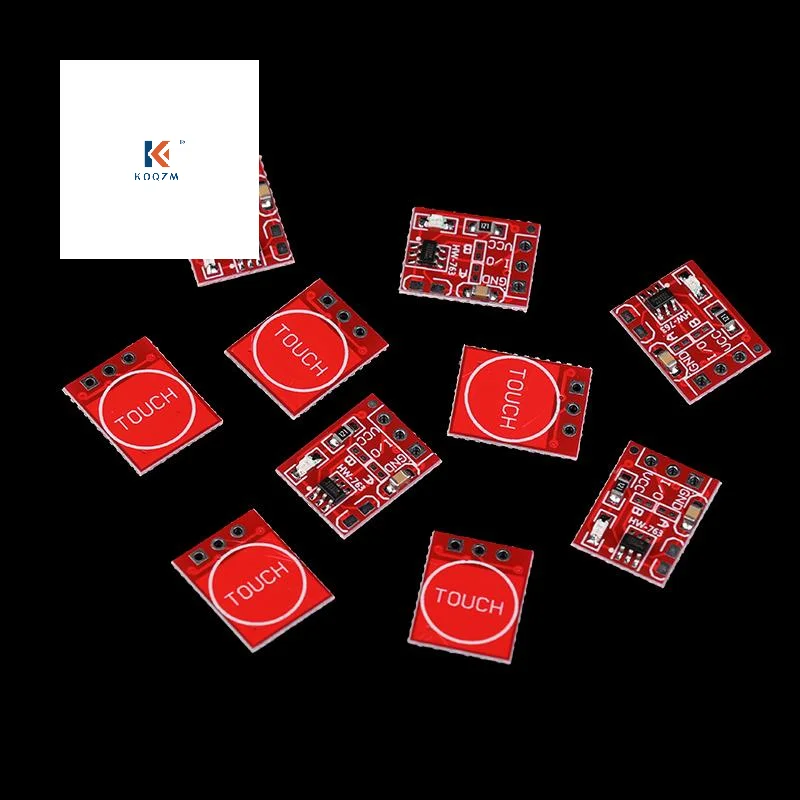 

10PCS TTP223 Touch Key Module Self-Locking / Momentary Capacitive Switch Single Channel Module