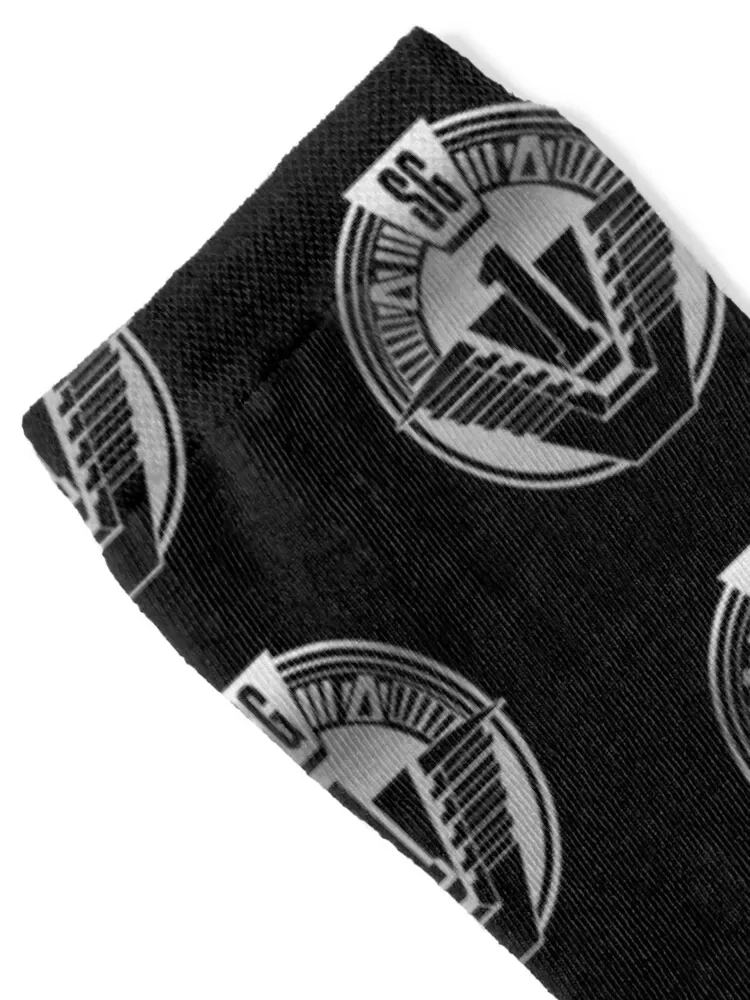 Stargate SG1 Silver Socks Argentina Non-slip aesthetic Men's Socks Women's