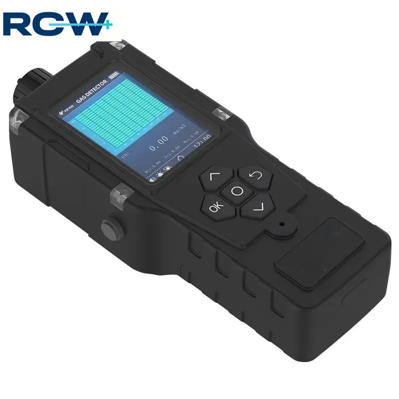RWC Pump-Suction Handheld Detector: Oxygen and Carbon Dioxide Monitor for Confined Space Oxygen Concentration Detection