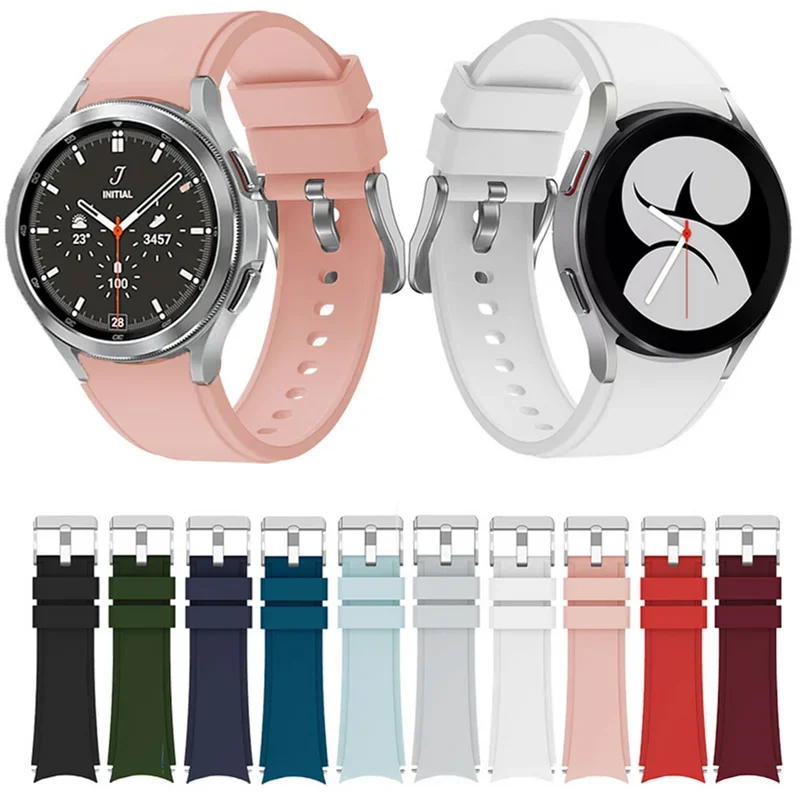 

Soft Strap For Samsung Galaxy watch 5 Pro Watch 4 40mm 44mm Replace Band for galaxy watch4 Classic 46mm 42mm Wristband Bracelet