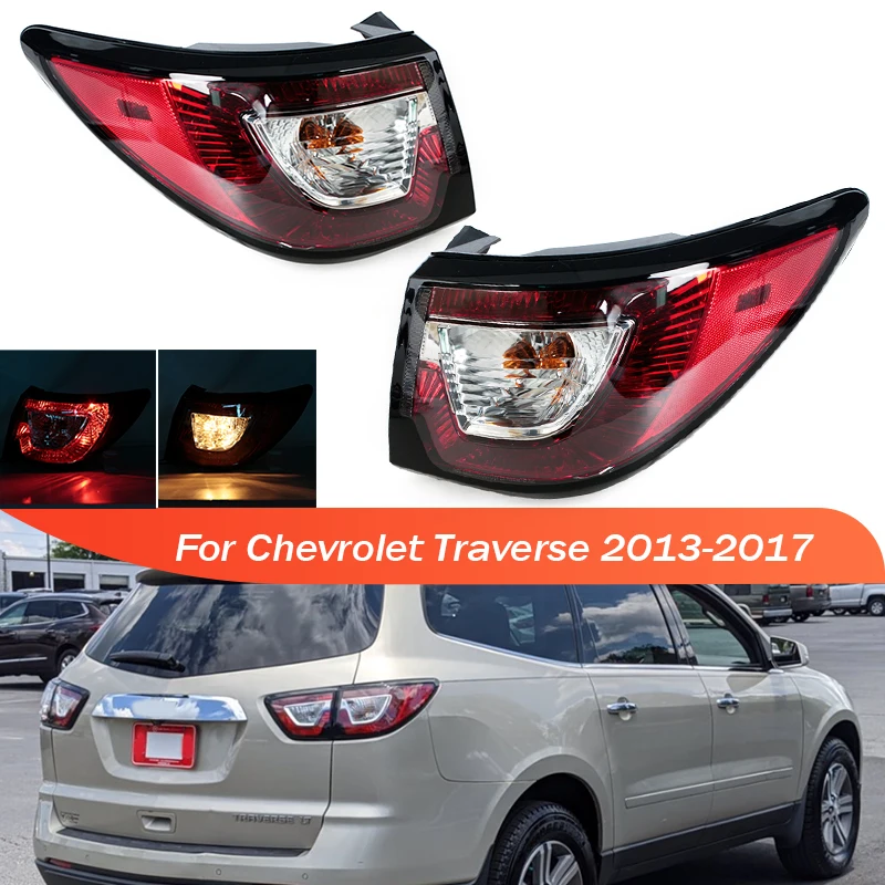 

Taillamp Rearlight For Chevrolet Traverse 2013 2014 2015 2016 2017 Rear Outer Tail Light Brake Stop Reverse Turn Signal Lamp