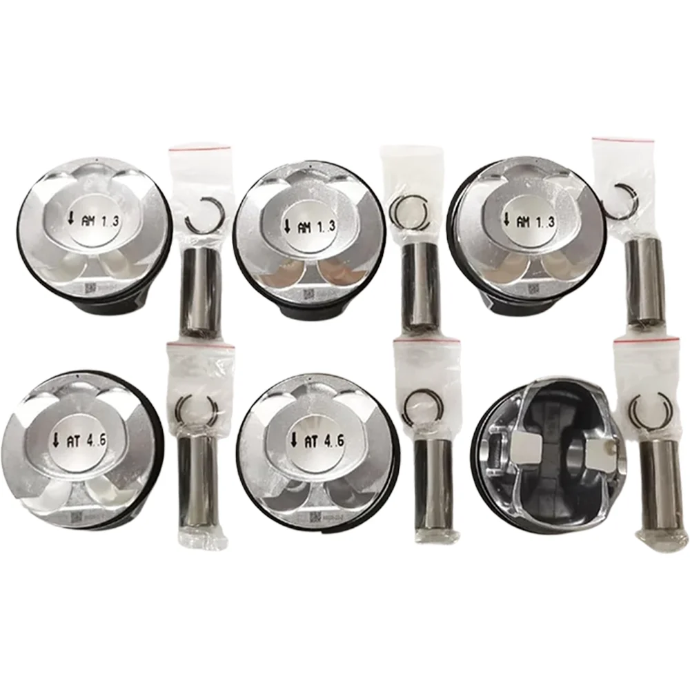 Engine Piston With Ring Kit For Maserati M156 3.0T V6 Ghibli Levante Quattroporte 318341 318342 High Quality Replacement Parts