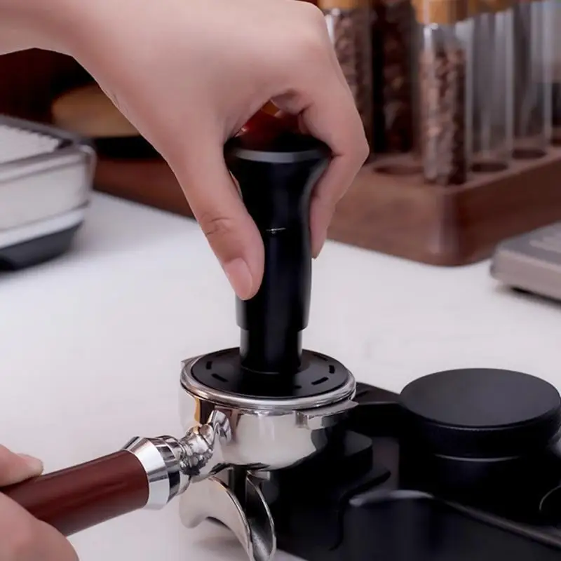 

23GA Commercial Grade Espresso Tamper с эргономичной ручкой из нержавеющей стали