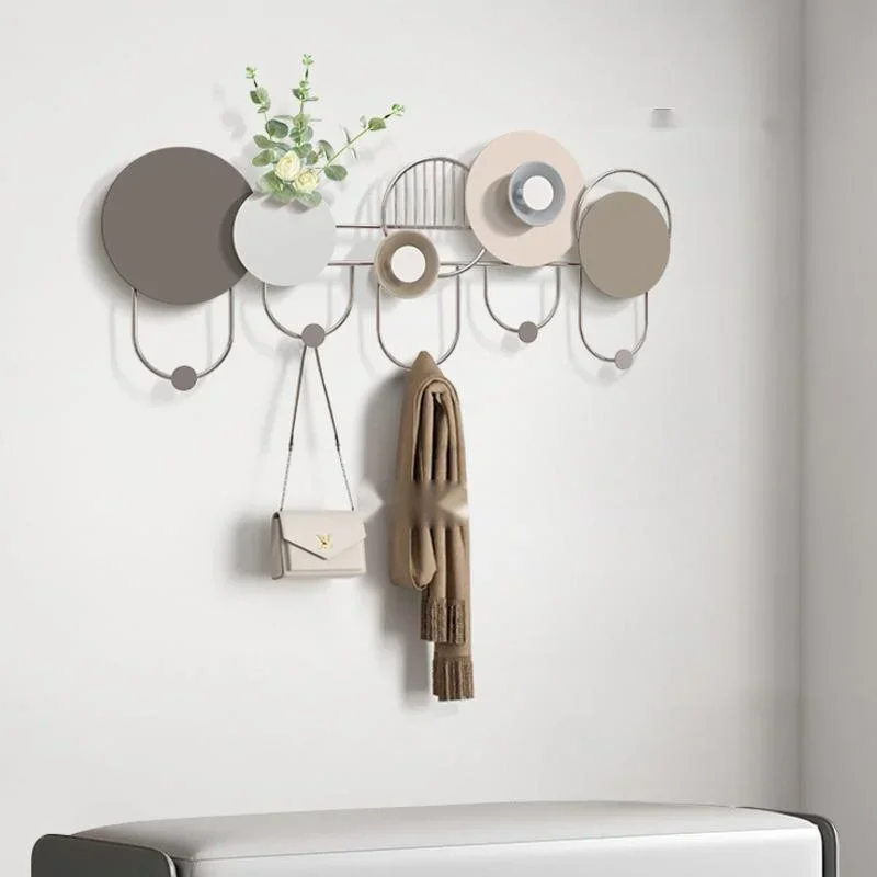 Key & Coat Hanger Nordic Wall Hooks for Porch or Door No Perforation Design Simple and Elegant Entryway Decoration for Home 5