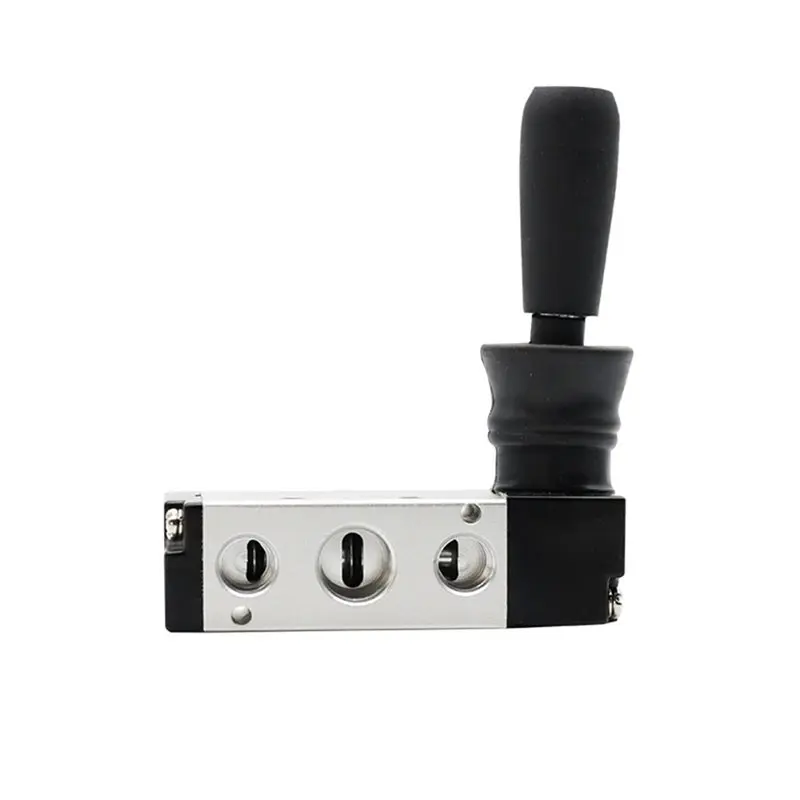 A68P-4H210-08 5/2 Way Pneumatic Air Hand Lever Operated Valve Manual Control 2 Position 3 5Port Push-Pull 3H210-08