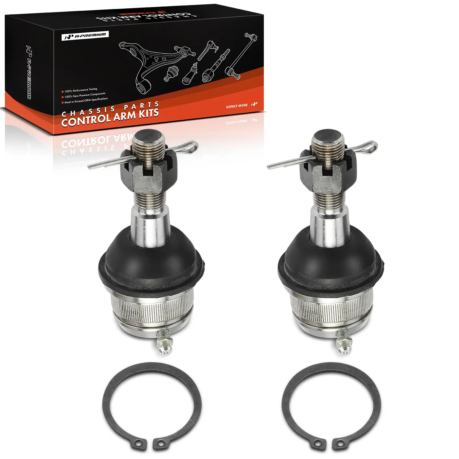 A-Premium 2x Front Upper Suspension Ball Joint for Ford F-100 1981-1983 F-150 1981-1986 Explorer 1991-1994 Ranger 1983-1997