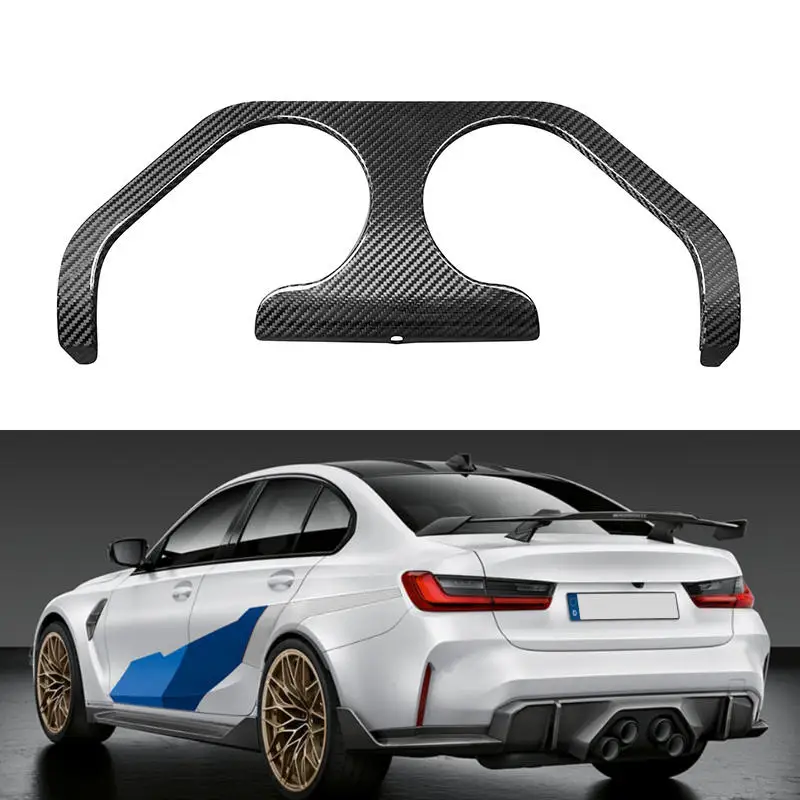 Car Carbon Fiber Exhaust Hood Baffle Grease Filter Rear Diffuser For Bmw G80 M3 M4 G82 G83, 100% tested well