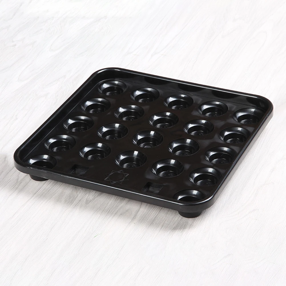 

22 Ball Pool Ball Tray Strong Plastic Billiard Storage Solution for Easy Transport and Organization At Game Rooms Parties