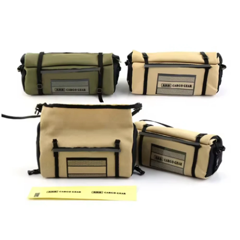 รถบังคับวิทยุ 1/10 RC Crawler Car TRX4 Defender Bronco Axial SCX10 II 90046 Wrangler RC4WD D90 พร้อมอุปกรณ์ตกแต่งหลังคาแบบจำลองพายุฝน