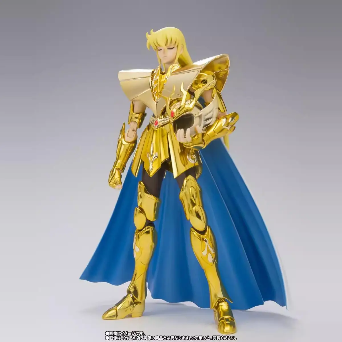 Bandai Original Soul Limited Saint Seiya Myth Holy Cloth Ex Virgo Shaka Anime Figures Model Ornament Collectible Toys Gift