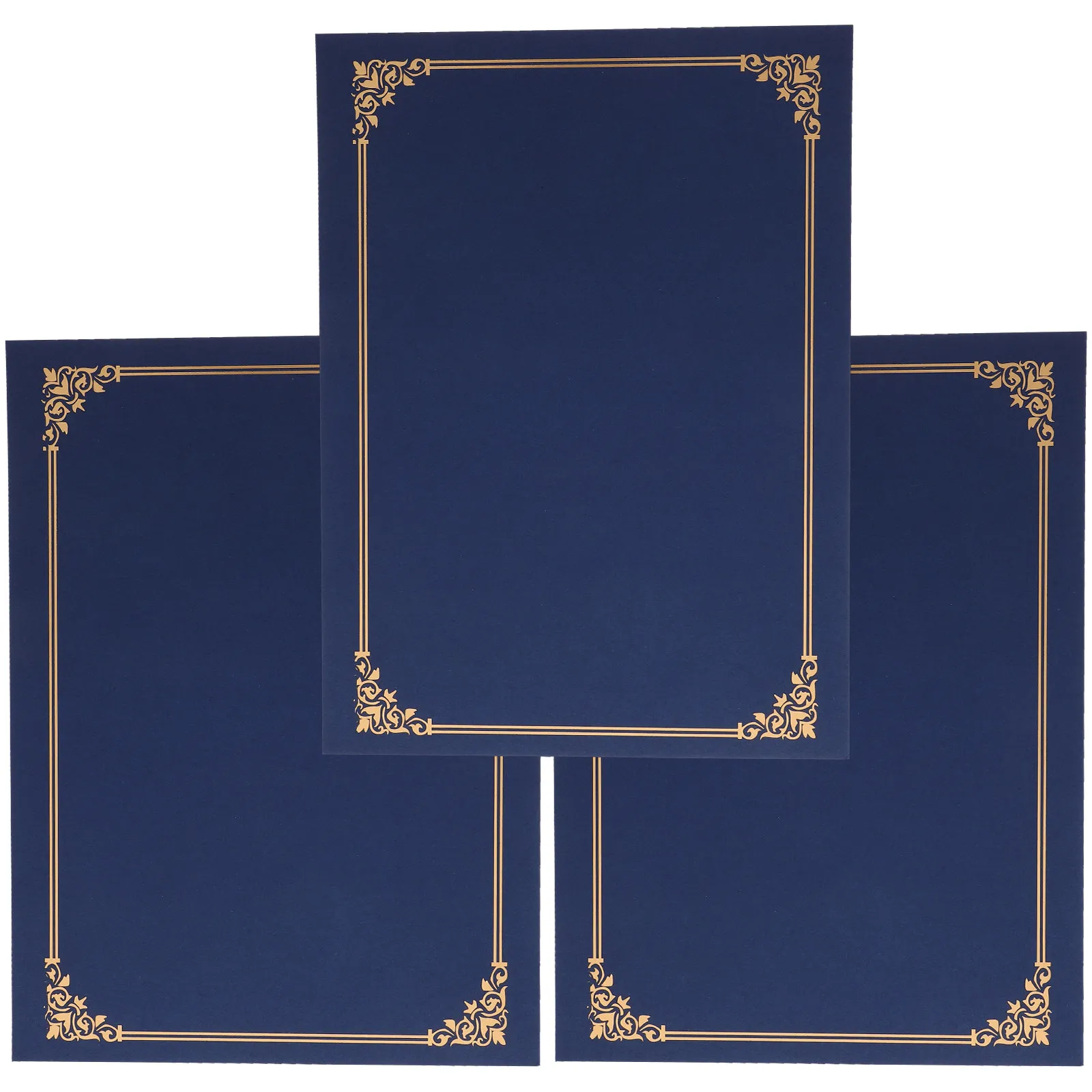 Certificate Paper Cover Diploma Certificate Holder Presentation Folder for Graduation Certificates Awards