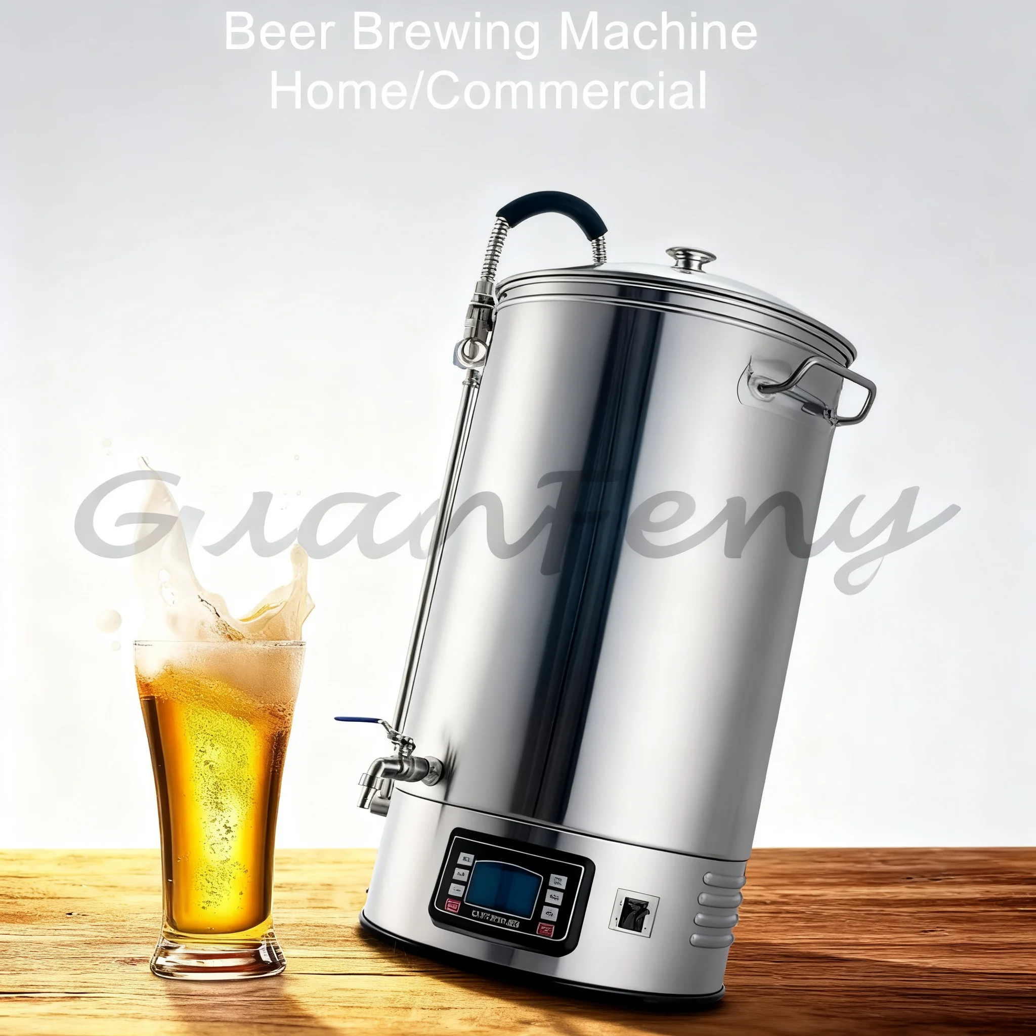 Small integrated craft beer brewing machine, beer fermentation household brewing equipment