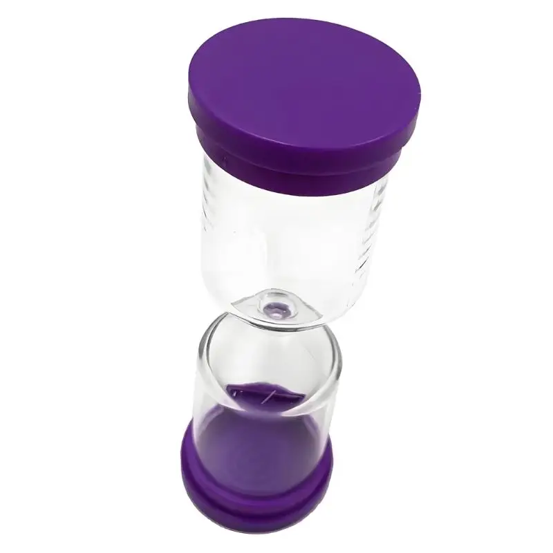 E8BD Plastic Empty Hourglasses Timer Without Sand Suitable For Boys and Girls Study