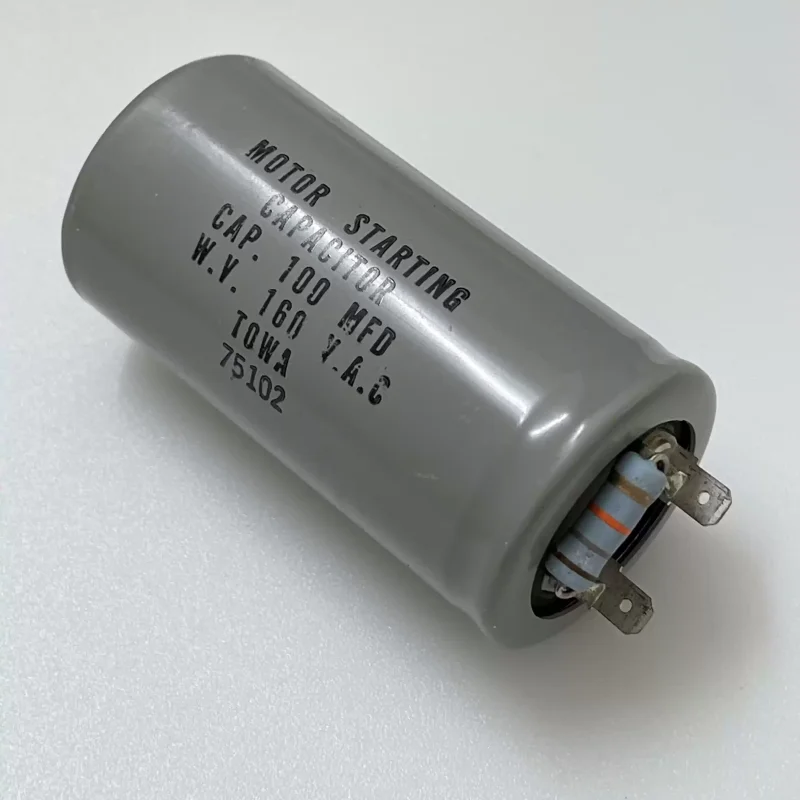 3PCS Fujitsu TOWA East 100UF 160V AC Refrigerator Freezer Starting Capacitor with Resistance