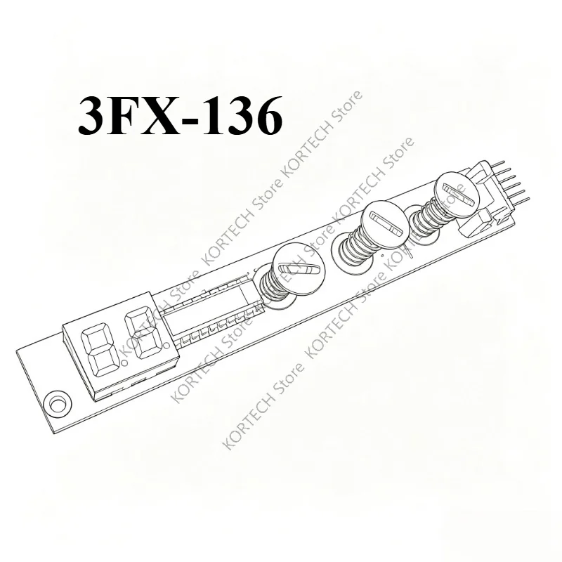 3FX-136 For Red wine cabinet control board circuit board touch board keyplate accessory 3FX-136