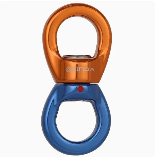 XINDA High Quality National Standard Certified Lightweight 35kN Swivel Tool for Anchoring 7075 Aluminum Alloy 83g Model XD-8616