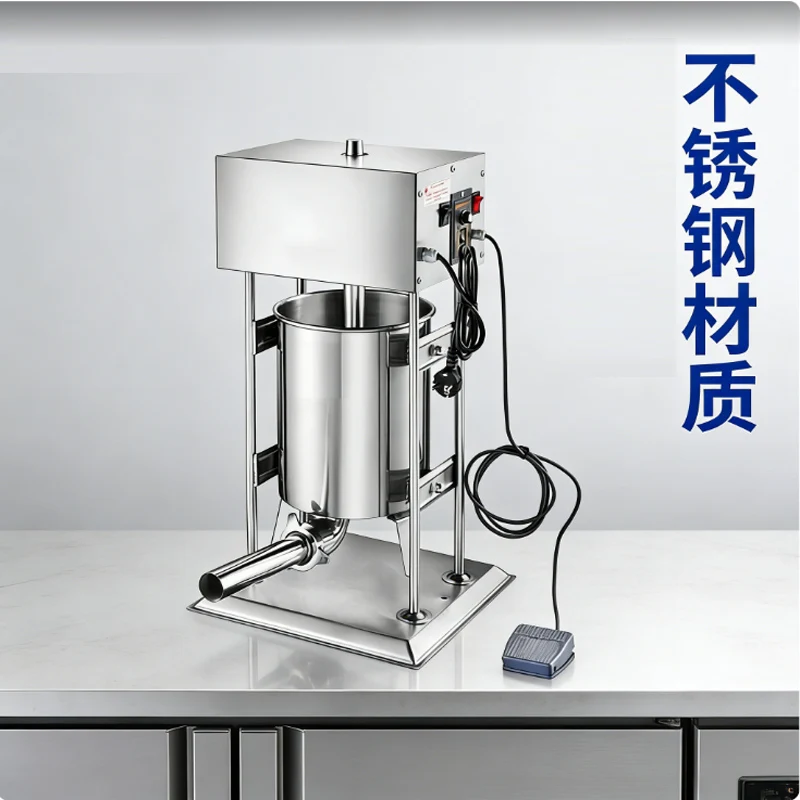 

Commercial Electric Stainless Steel Sausage Filling Machine Hot Dog Maker Sausage Filler for Restaurant and Food Shop Use