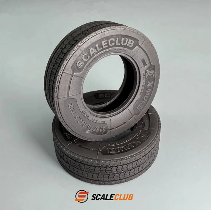 

RC model 1 Pair Of Tire Upgrades 1/14 For Tamiya RC Truck Trailer Tipper For Scania MAN Benz Actros Volvo Car Diy Mi Fat Tire