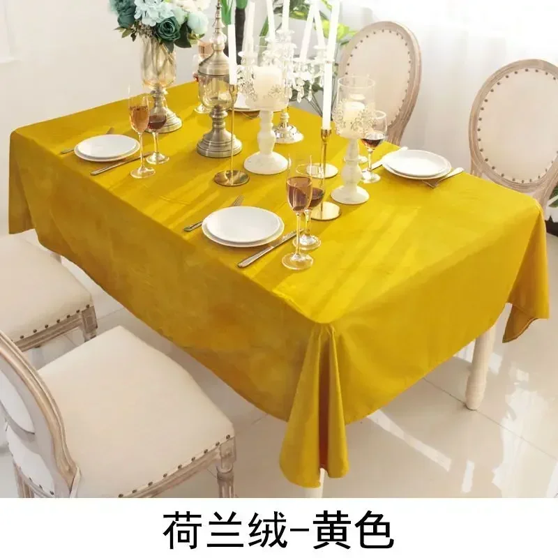 meter Vertical To The Ground Velvet Tablecloth Square Rectangular Conference Tablecloth Exhibition Table Cover Cloth
