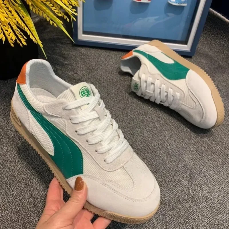 

Men Shoes 2025 Summer Retro Casual Sneaker Men Breathable Running Shoes Comfortable Low Cut Sports Shoes Zapatillas Informales