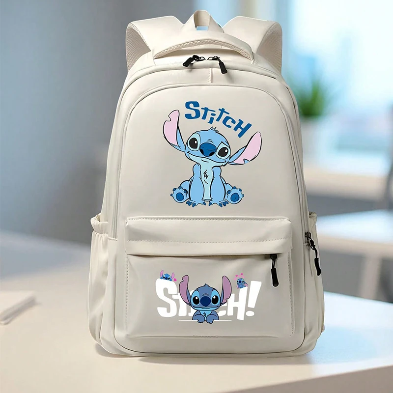 

Рюкзак большой вместимости Stitch, регулируемые ремни для ежедневных поездок и обратно в школу, работы, путешествий, прочная конструкция
