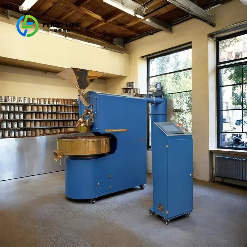 customized industrial roaster drum toaster heavy‑duty 28kg roasting machine compatible tostadora de cafe Europa wholesale