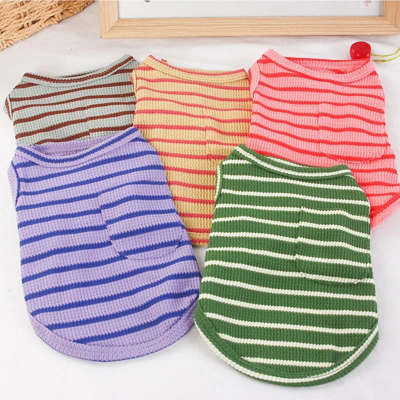 

Dog Clothes Boy&Girl Sleeveless Costume For Dog Vest For Small Dogs Chiwawa Yorkshire Puppy Summer Clothes Cat Sweatshirt Shirts