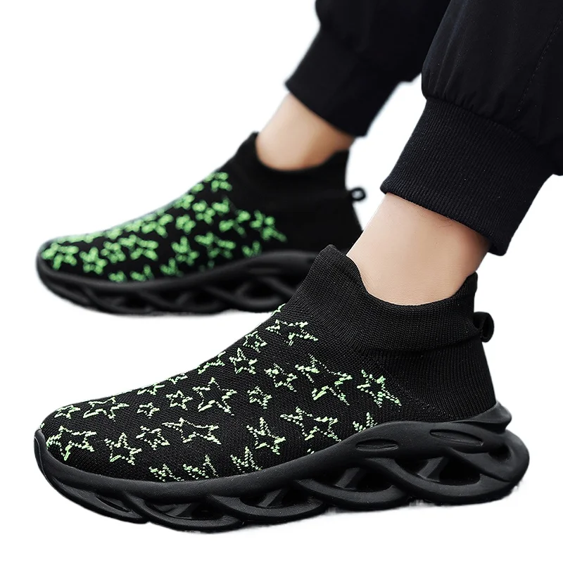 

Sneakers Fashionable Blade Men's and Women's Trail Running Shoes Lightweight, Breathable, Anti Slip Outdoor Sports Tenis Shoes